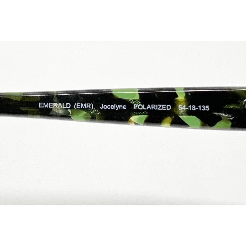 Banana Republic Jocelyne Eyeglasses Emerald Green Tortoise Cat Eye 54-18-135